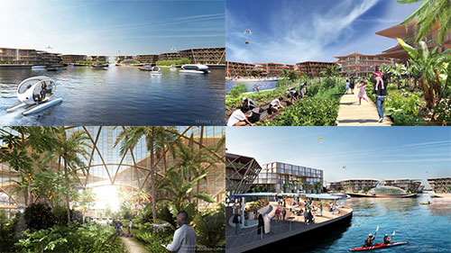 Экопоселение Oceanix City